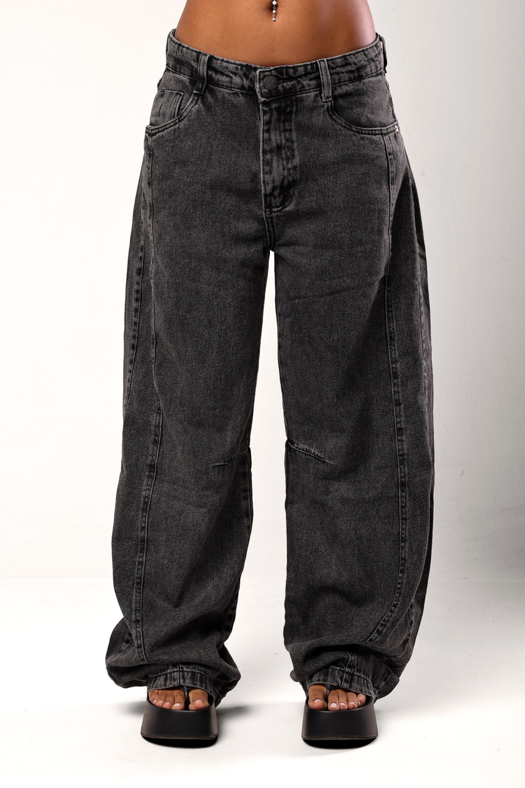 Calça Jeans Preta