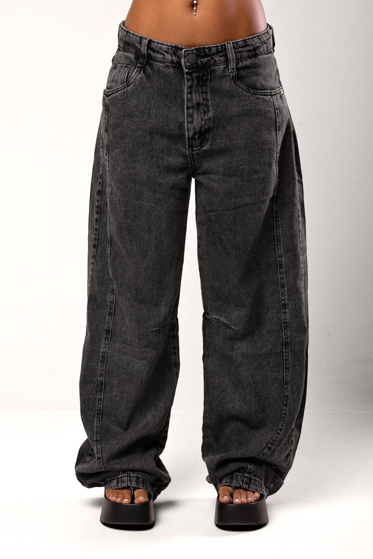 Calça Jeans Preta