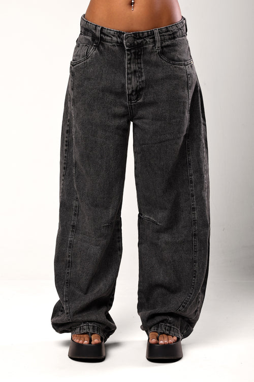 Calça Jeans Preta
